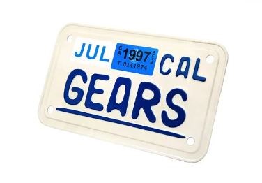 2023 Gears Racing Design 加州車牌