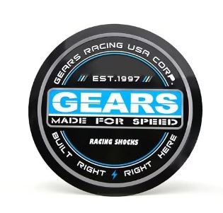 2022 Gears Racing Design 標準 Gears 圓形鋁板 GRD-2210-AL-P