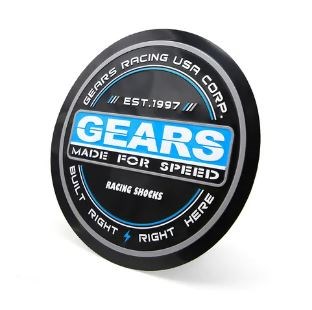 2022 Gears Racing Design 標準 Gears 圓形鋁板 GRD-2210-AL-P