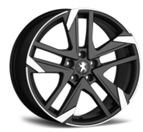 Peugeot輪圈17x7.0 18x8.0 4/5孔108