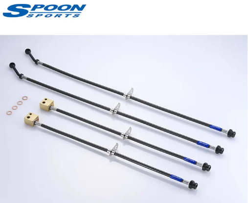  SPOON SPORTS 金屬煞車油管 HONDA CIVIC TYPE R FL5 2023-
