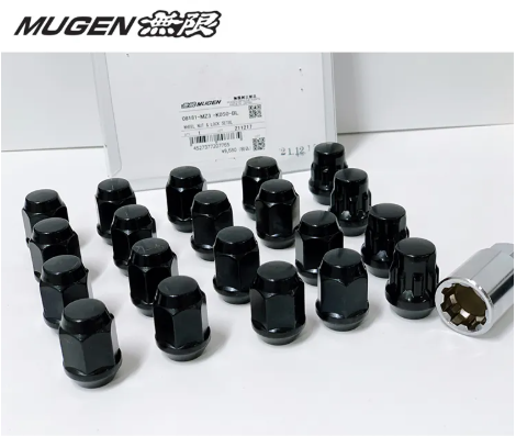MUGEN 無限 防盜螺絲組(黑) 19HEX M12×P1.5