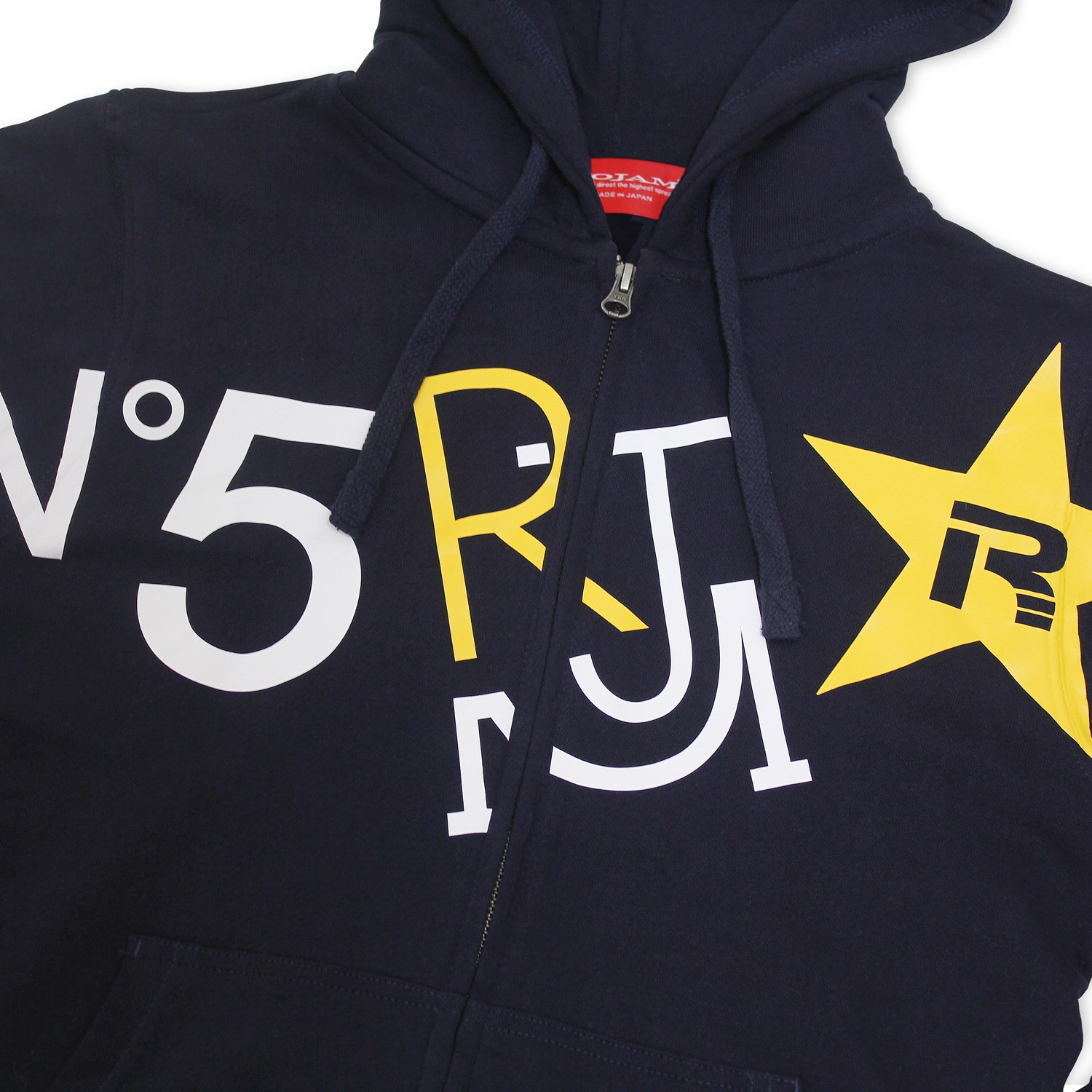 ROJAM 拉鍊連帽衫“海軍藍”中性款  70-PKZ181-4