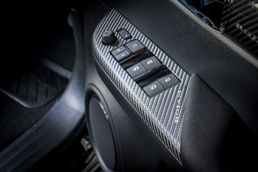 HILUX/海拉克斯 ROJAM 碳貼花電動車窗開關面板 8 件套