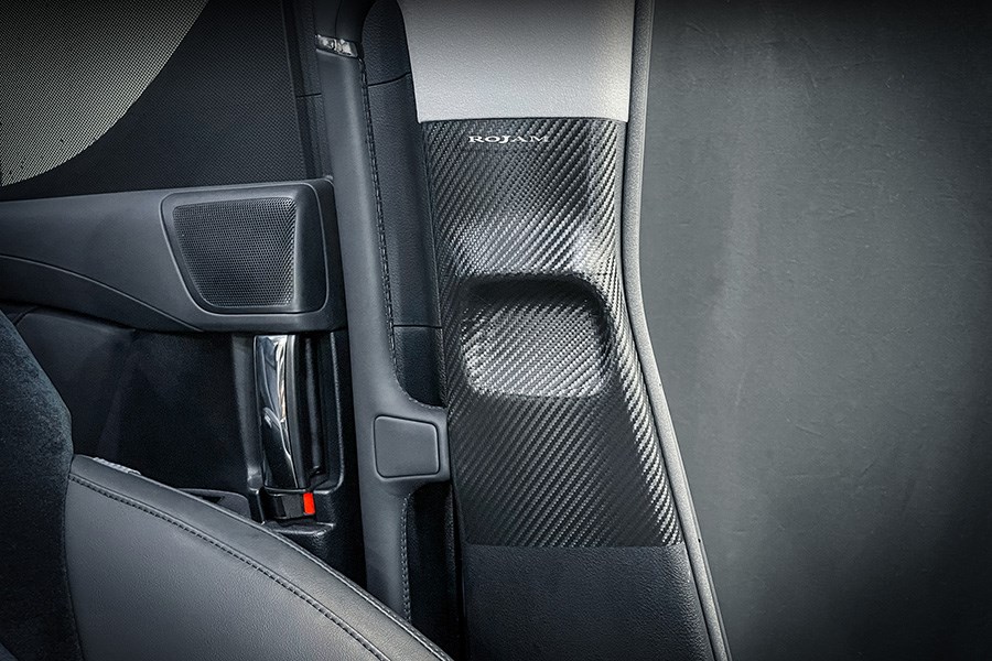 ALPHARD/VELLFIRE 30 系列 ROJAM 碳貼花安全帶扣保護器 4 件套